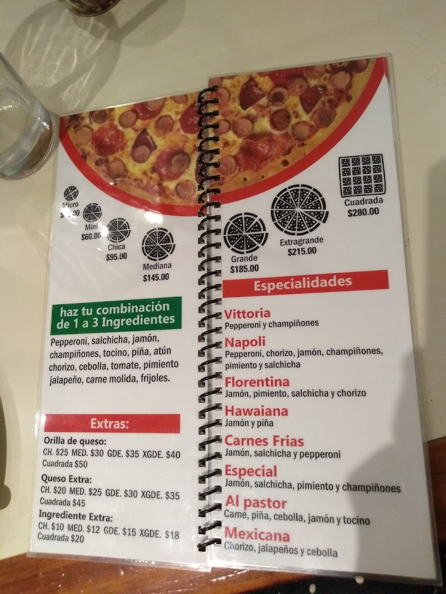 Bella Vittoria Menu - Image 5